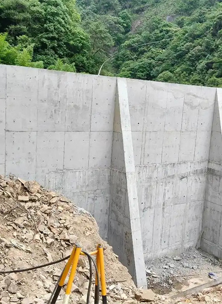 滨州邹平区重力式挡土墙